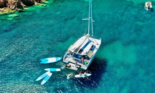 Calanques Catamaran Tour & Standup Paddle